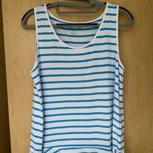 Draper James Tank with Ruffle bottom Size S